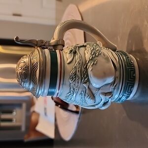AVON 1992 ENDANGERED SPECIES Sperm Whale Mini Stein Hand Crafted Brazil